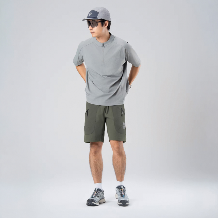 Rockbros YDDK015 Shorts with Belt Size XL - Green – 5