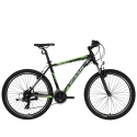 Maastikuratas Bisan MTX7050 VB Matt Black/Green (Ratta suurus: 27.5 Raami suurus: 19)