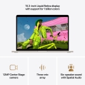 Apple MacBook Air 15" M5 16 Gt, 512 Gt nešiojamas, žvaigždžių balta Apple MacBook Air 15" M5 16 Gt, 512 Gt nešiojamas, žvaigždžių balta