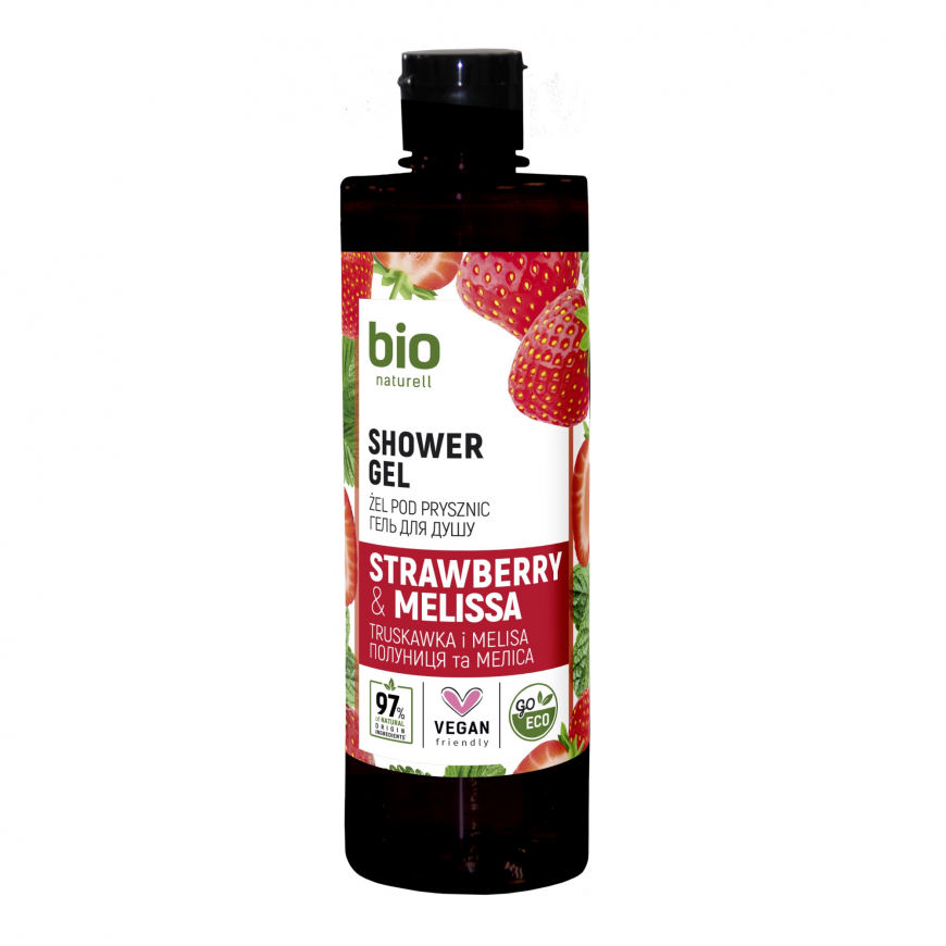 Bio Naturell, Bio Naturell, Strawberry & Melissa, Moisturizing,
