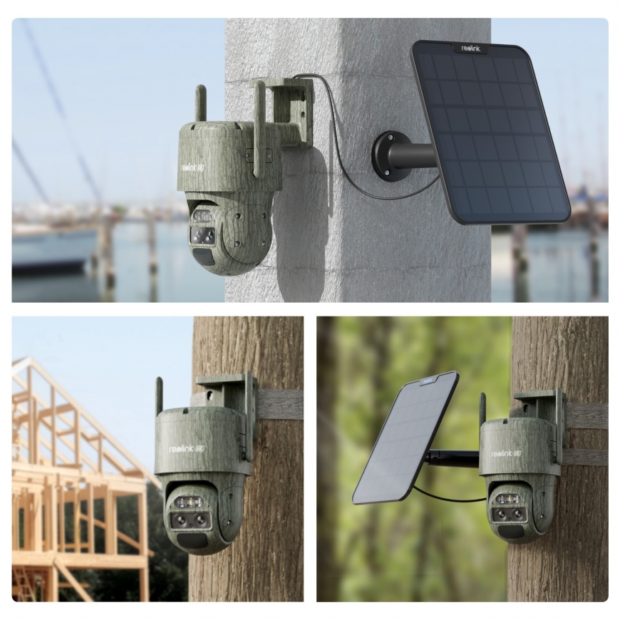 Reolink TrackMix Series G770 Camouflage with Solar Panel 2 4G – 4