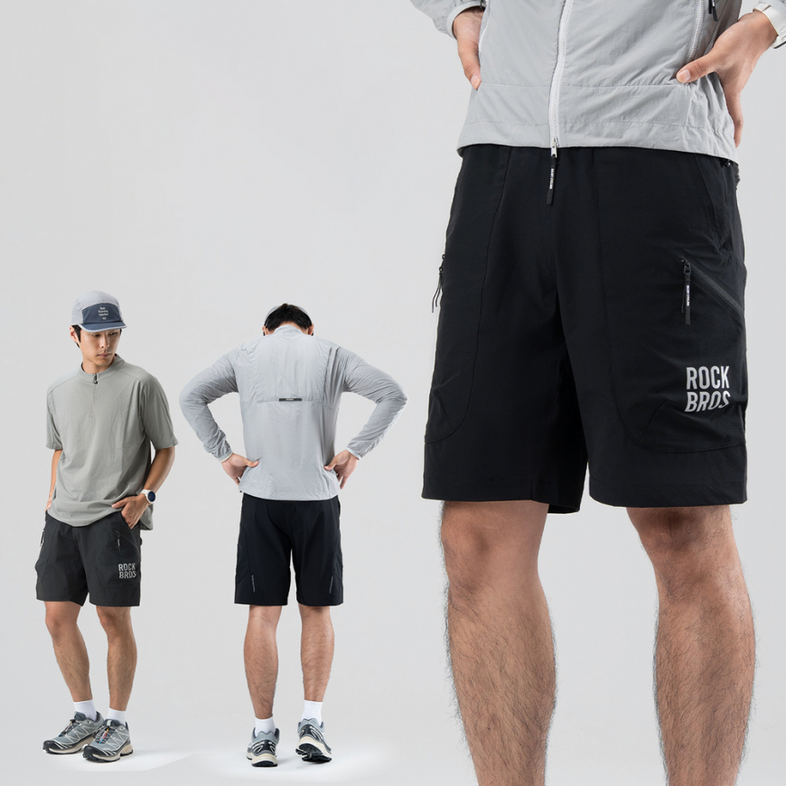 Rockbros YDDK015 shorts with belt size XXL - black – 2