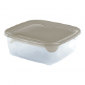 Food container set 3 pcs. rectangle 0.25+0.8+1.7L Fresh&Go beige Food container set 3 pcs. rectangle 0.25+0.8+1.7L Fresh&Go beige