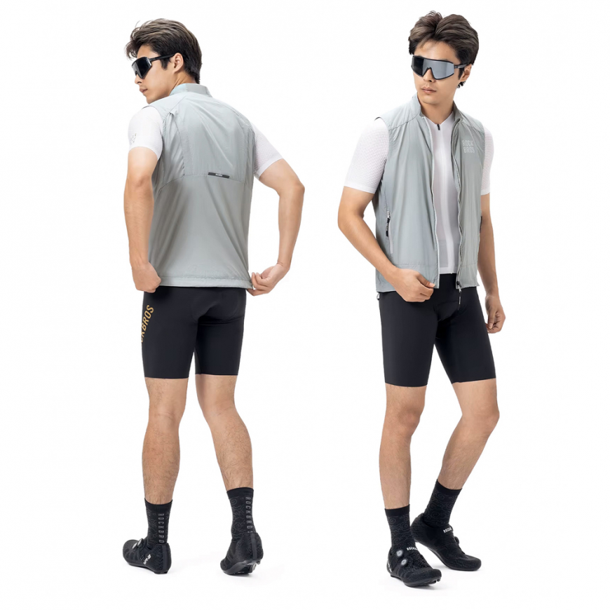 Rockbros YDMJ003 Spring|Autumn Windproof Vest Size XL - White|Gr – 4