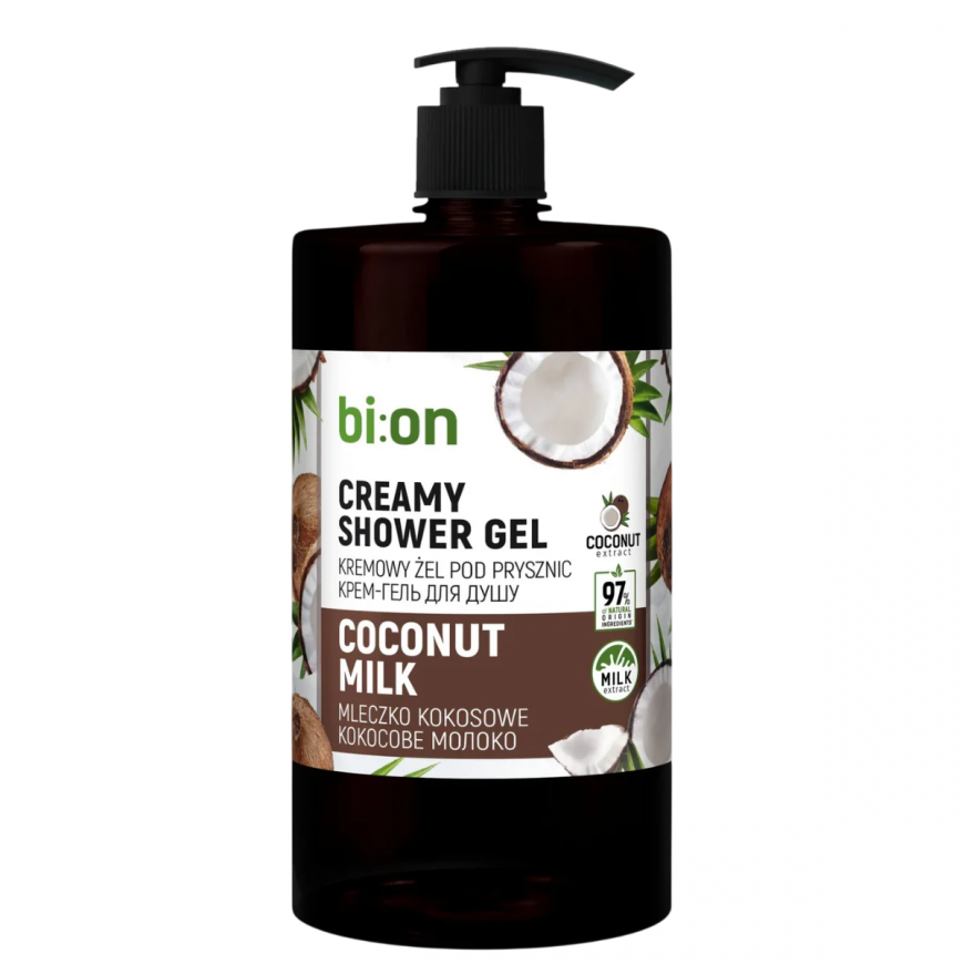 Bio Naturell, Bio Naturell, Coconut Milk, Shower Gel, For All Sk