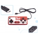 RoGer Retro mini Spēļu konsole ar 400 spēlēm / 3 collu krāsains ekrāns / TV izeja / Melns + Pults RoGer Retro mini Spēļu konsole ar 400 spēlēm / 3 collu krāsains ekrāns / TV izeja / Melns + Pults