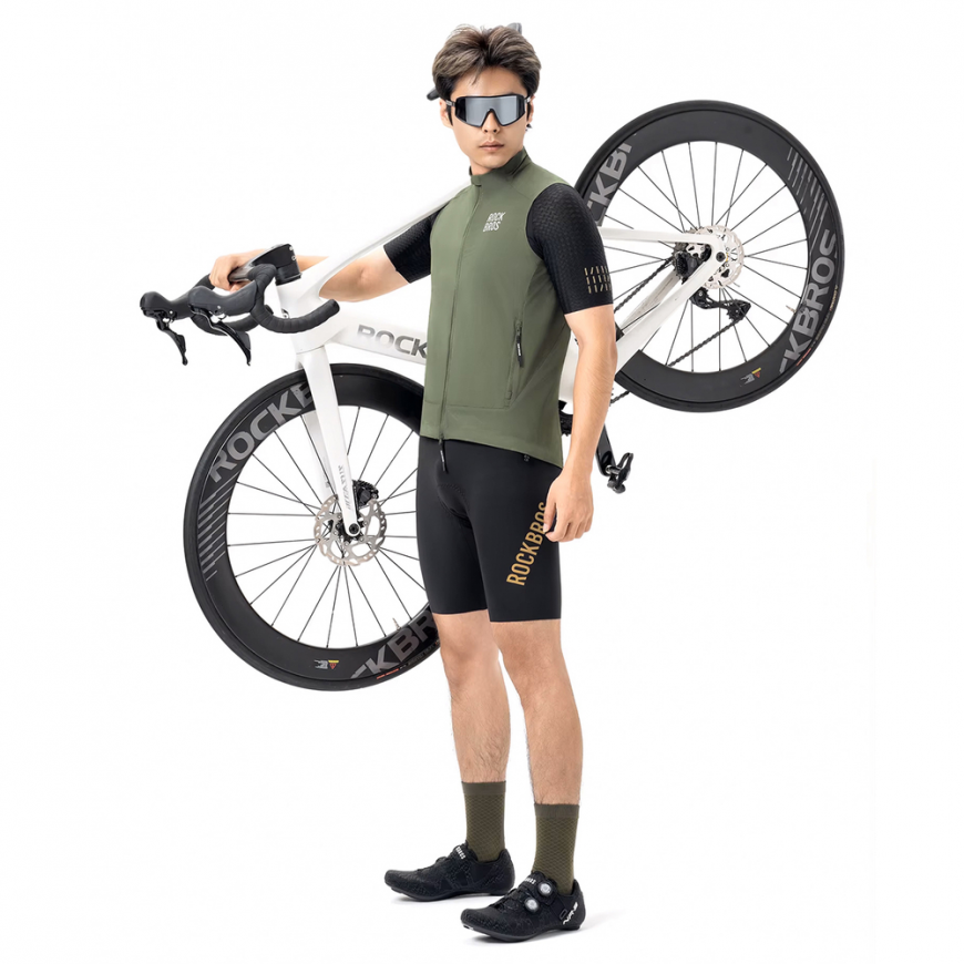 Rockbros YDMJ003 Spring|Autumn Windproof Vest Size M - Green – 5