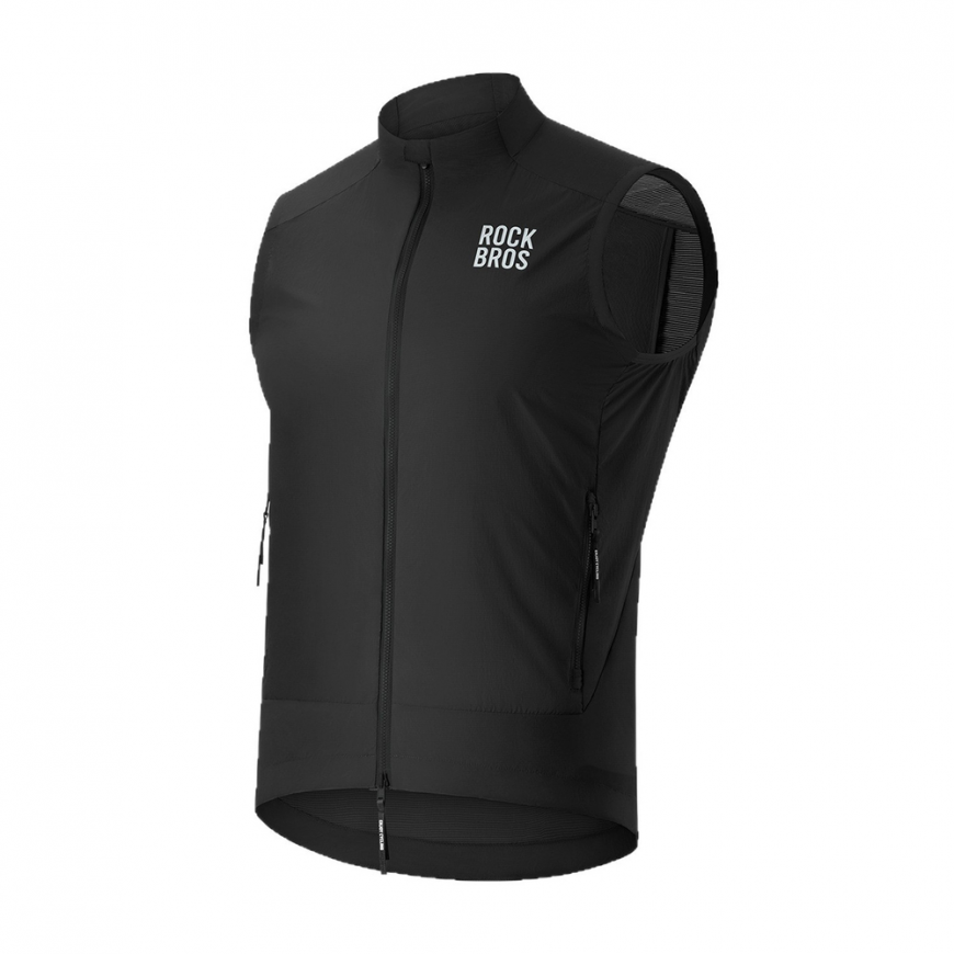 Rockbros YDMJ003 Spring|Autumn Windproof Vest Size XL - Black