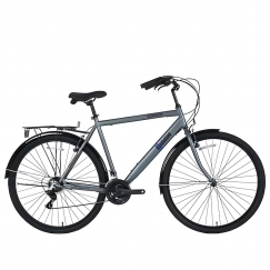 Bisan 28 Hardy City Bicycle (PR10010413) gray/black (21)