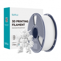 Sunlu PLA+ 2.0 Filamentas (Balta)