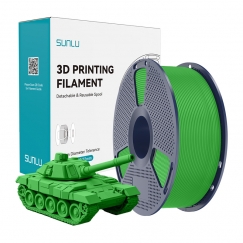 Filaments Sunlu PLA+ Augstas ātruma Zaļš