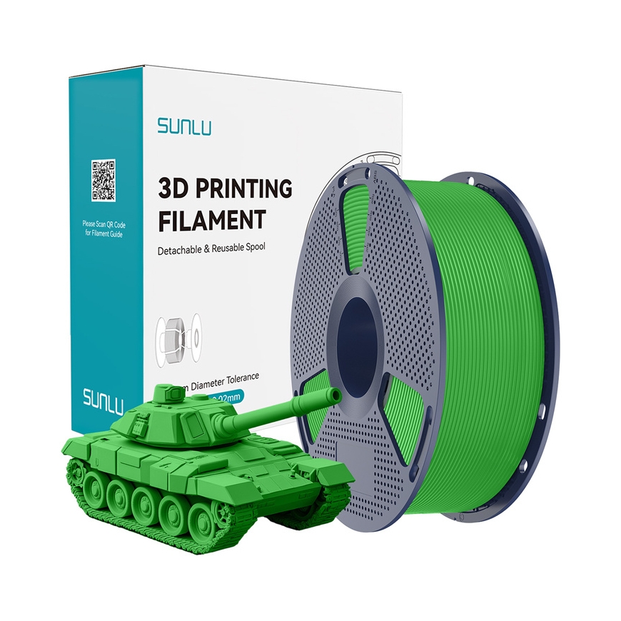 Sunlu PLA+ High-Speed Filament Green