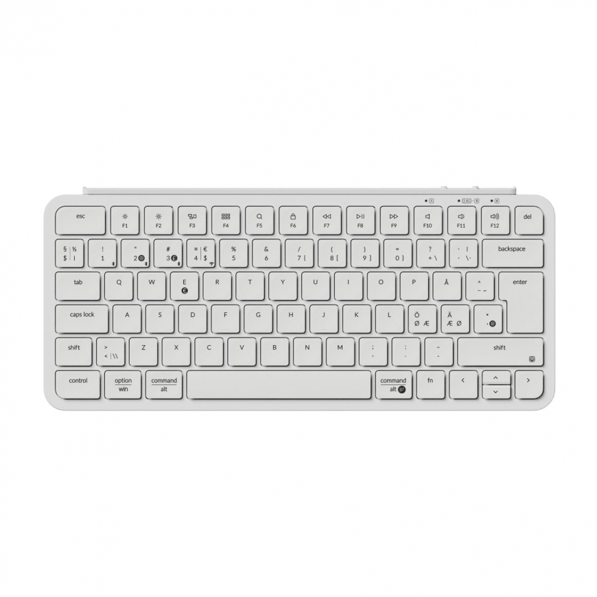 Клавиатура Keychron B1 Pro Ultra-Slim беспроводная, белая