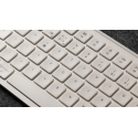 Keychron B1 Pro Ultra-Slim bezvadu tastatūra, balta Keychron B1 Pro Ultra-Slim bezvadu tastatūra, balta