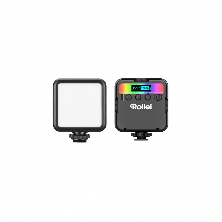 Rollei LUMIS Mini LED RGB LED fotoaparatūras gaisma