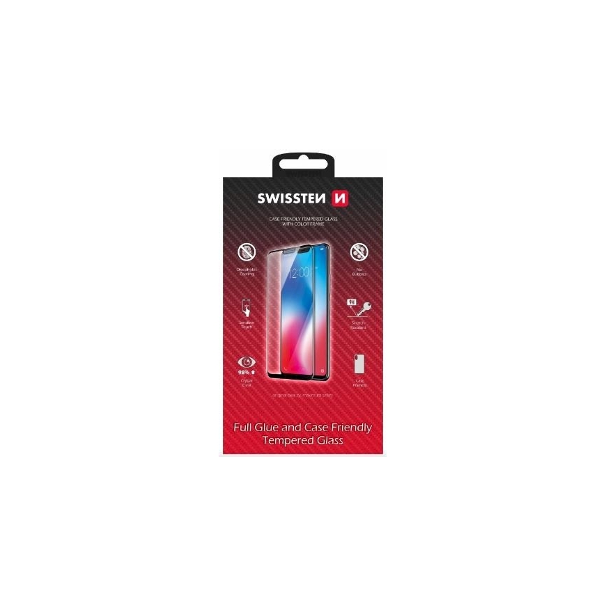 Swissten Full Face Color Frame Tempered Glass for Samsung Galaxy A27 5G