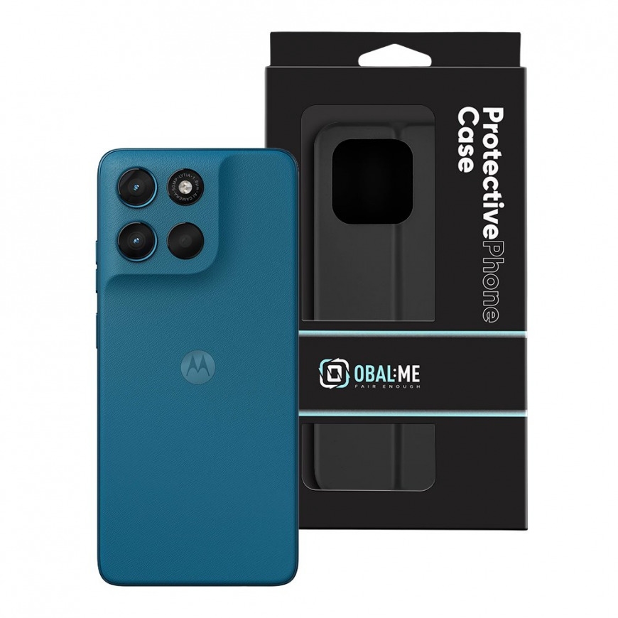 OBAL:ME SmoothTouch Case for Motorola G57 Power Black – 4