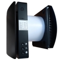 Recuperator for thin Wall, Single-Room upto 46m2, with Humidity Sensor, Wi-Fi, Tuya, black Recuperator for thin Wall, Single-Room upto 46m2, with Humidity Sensor, Wi-Fi, Tuya, black