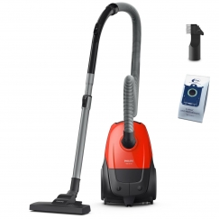 Пылесос PHILIPS Мощность 800 Вт Объем пылесборника 3 л Цилиндровый пылесос Тип уборки Сухая Уровень шума Пылесборник Пыльный меш