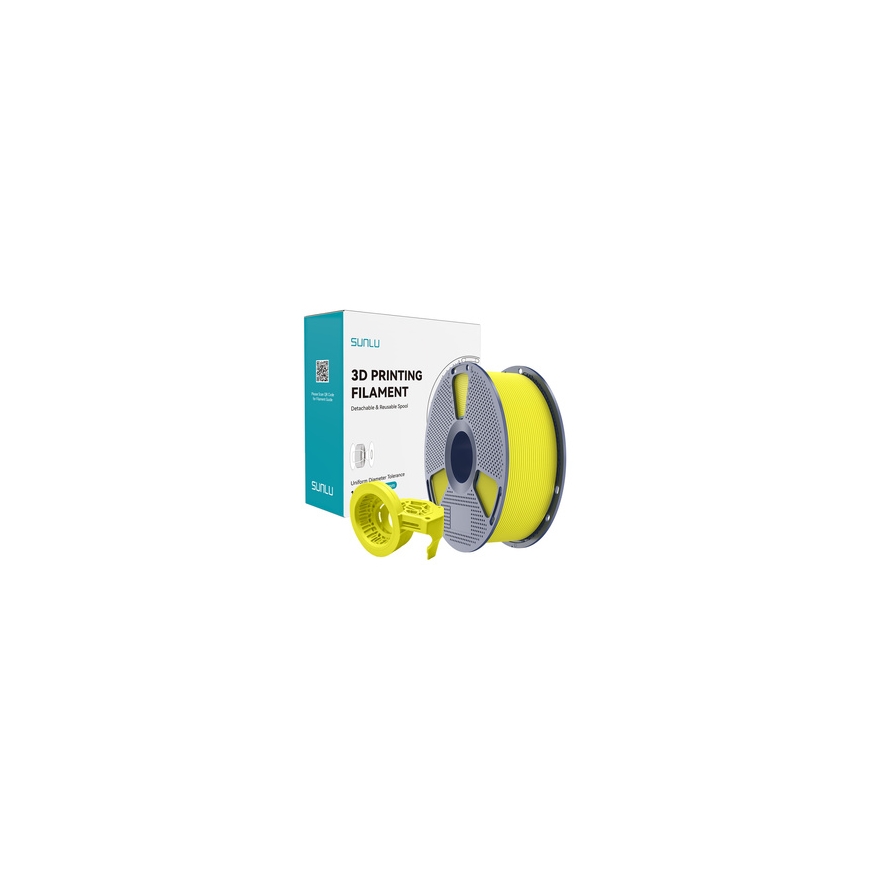 Sunlu PETG High-Speed Matte Filament (Yellow) – 2