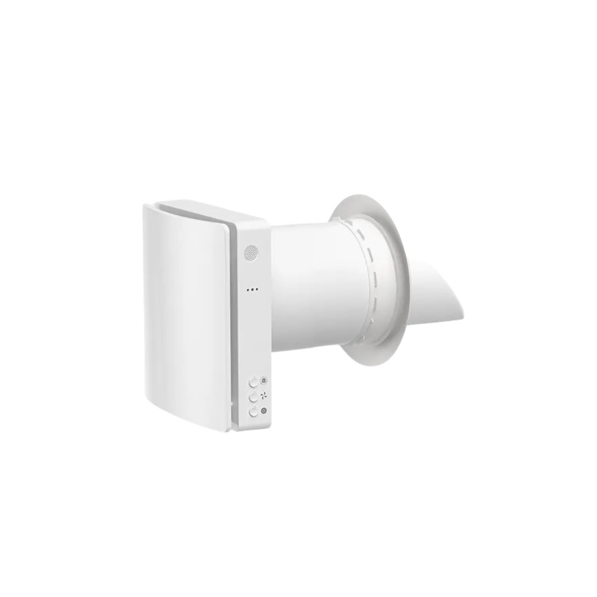 Recuperator for thin Wall, Single-Room upto 46m2, with Humidity Sensor, Wi-Fi, Tuya, white