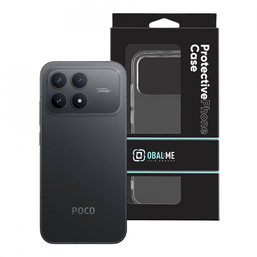 OBAL:ME TPU Cover for Xiaomi Poco F8 Pro Transparent – 2