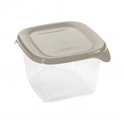 Ruudukujuline toidunõu 0,45L Fresh&Go beež