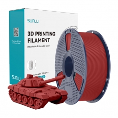 Sunlu PLA+ augstas ātruma sarkanais filaments