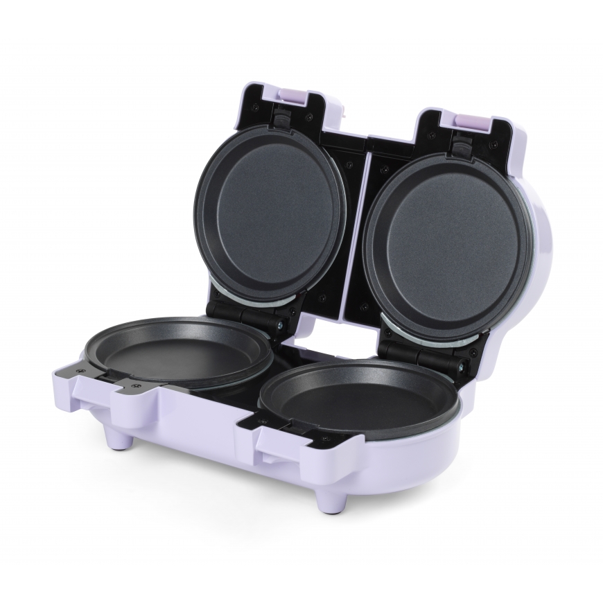 Giles & Posner EK5923GSPPVDE Kaksinkertainen Snack- ja Waffle-leivontakone – 4