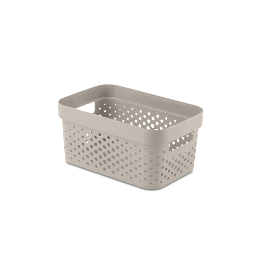 Box Infinity Recycled 4.5L 27x19x12cm beige