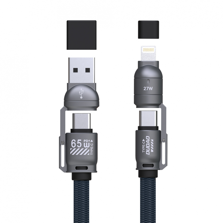 Dudao L20Max 65W 4-in-1 Cable with Lanyard USB-C to USB-C with L – 3