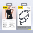 Dudao L20Max 65W 4-in-1 Cable with Lanyard USB-C to USB-C with L