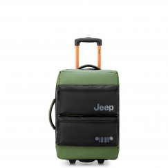 Delsey Jeep JS006B Trolley Duffle ceļojumu soma, 55 cm, zaļa