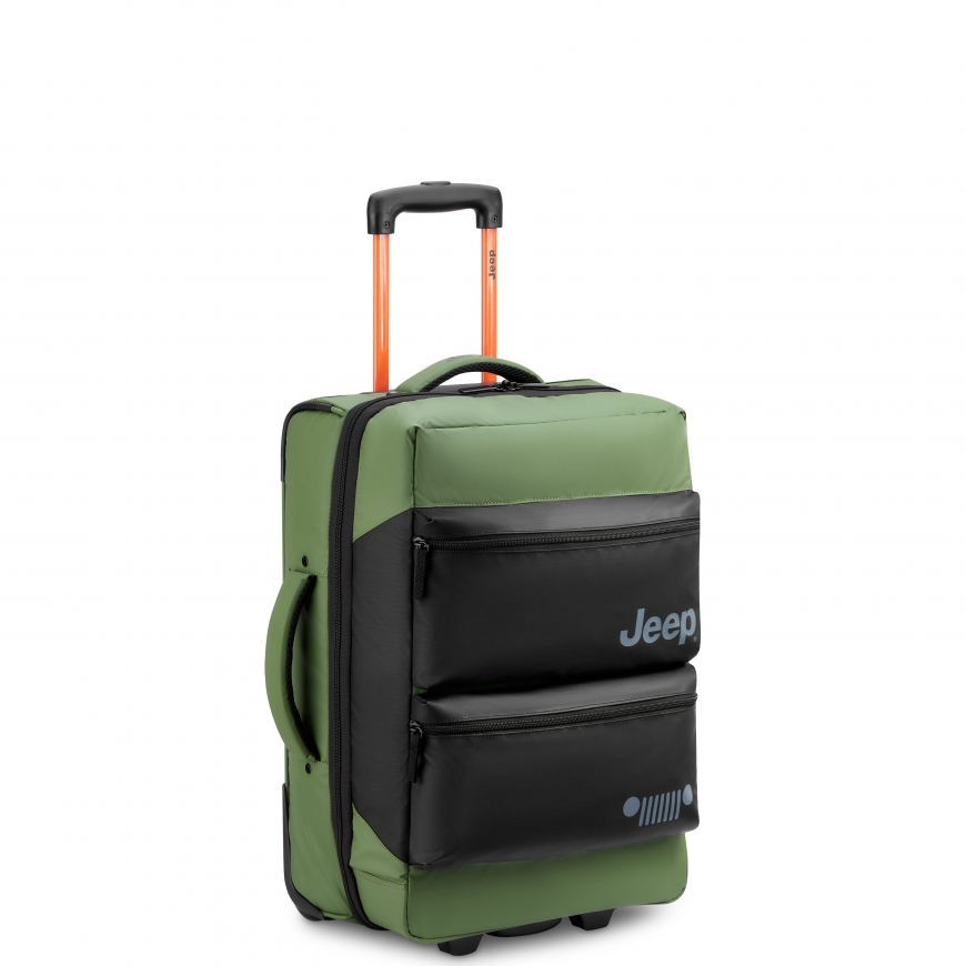 Delsey Jeep JS006B Trolley Duffle чемодан, 55 см, зелёный – 2