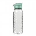 Pudele Dots Bottle 0,45L caurspīdīga|zaļa Pudele Dots Bottle 0,45L caurspīdīga|zaļa