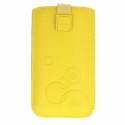 Universal Leather Pocket Case XL Yellow Universal Leather Pocket Case XL Yellow
