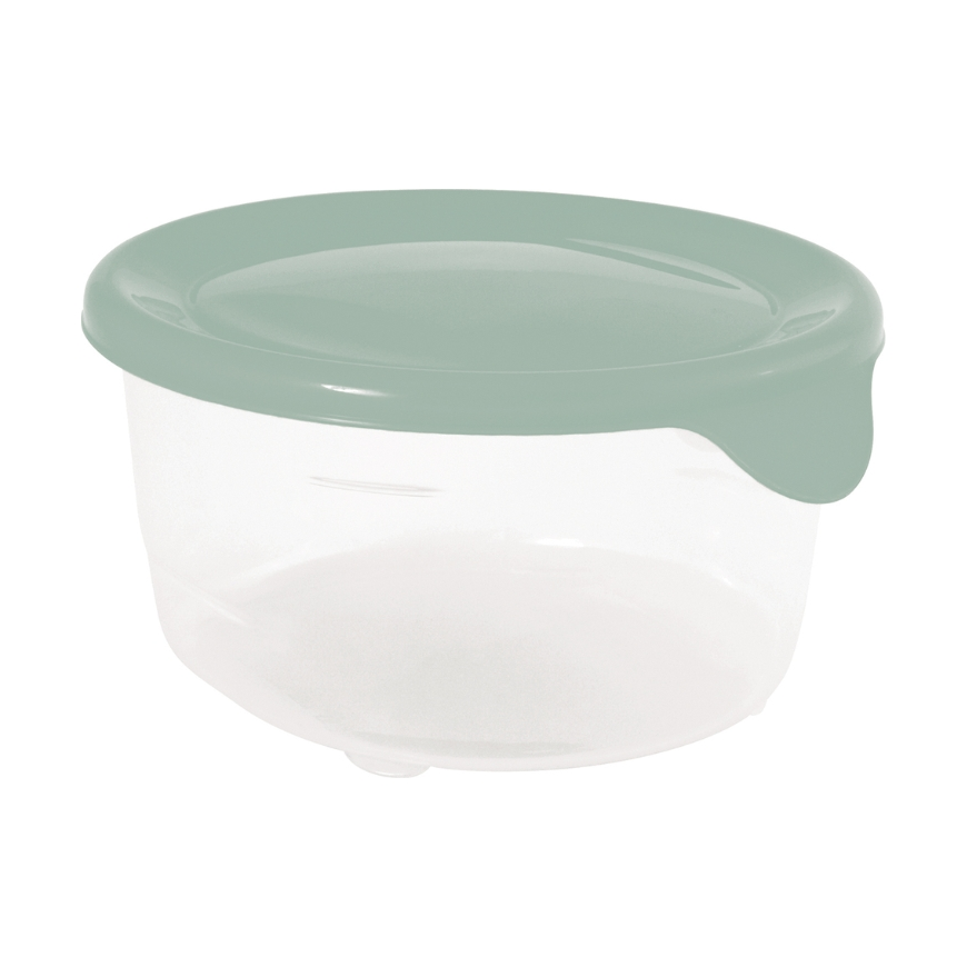 Food container round 0.5L Fresh&Go green