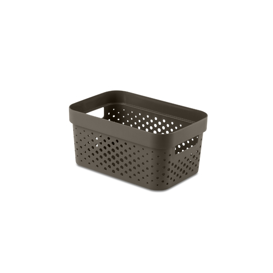 Коробка Infinity из переработанного пластика, 4,5 л, 27x19x12 см
