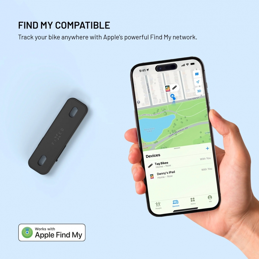 Fixed Tag Bikee with Find My Support – 3