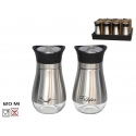 Nerūdijančio plieno druskinė 120 ml, 11 x 6 x 6 cm, KITCHEN&GO Nerūdijančio plieno druskinė 120 ml, 11 x 6 x 6 cm, KITCHEN&GO