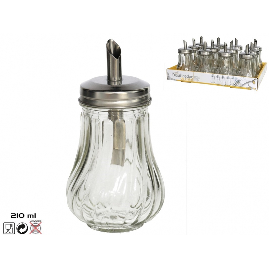 KITCHEN&GO Stikla garšvielu trauks 0,21L