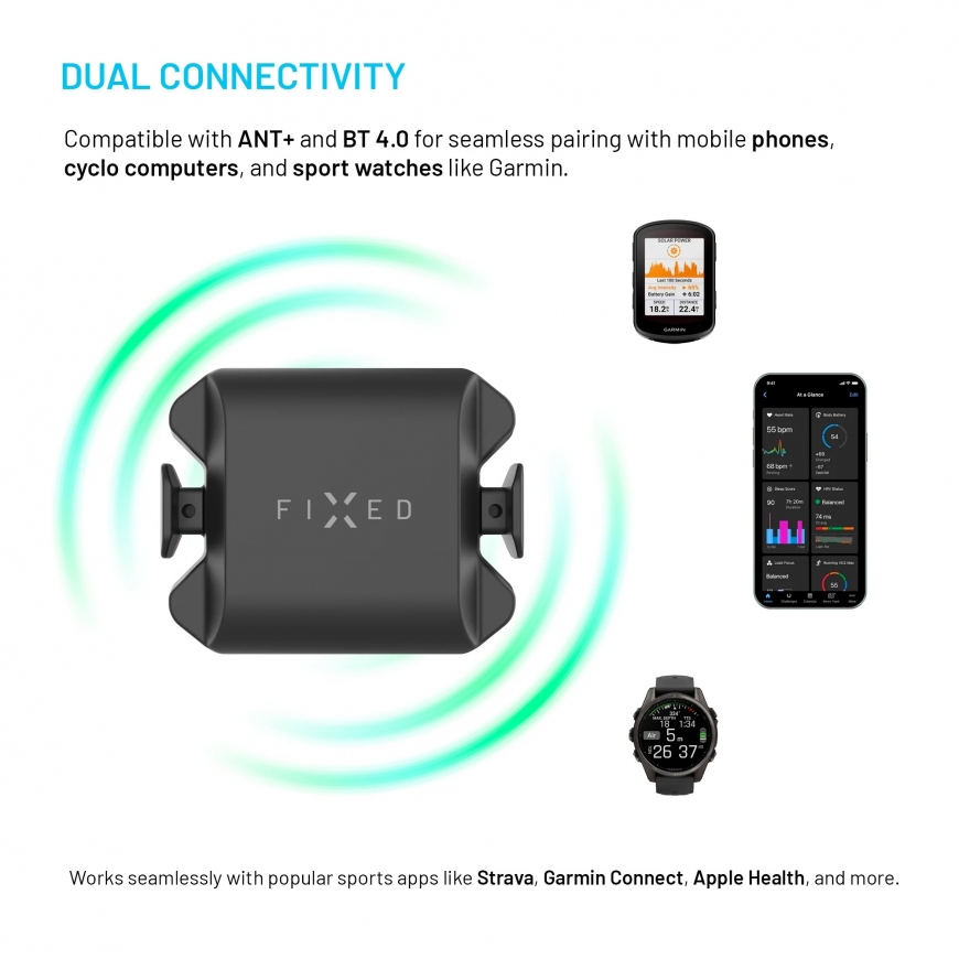 Fikseeritud | Kadentsi/Speed Sensor Spin | Bluetooth | – 4