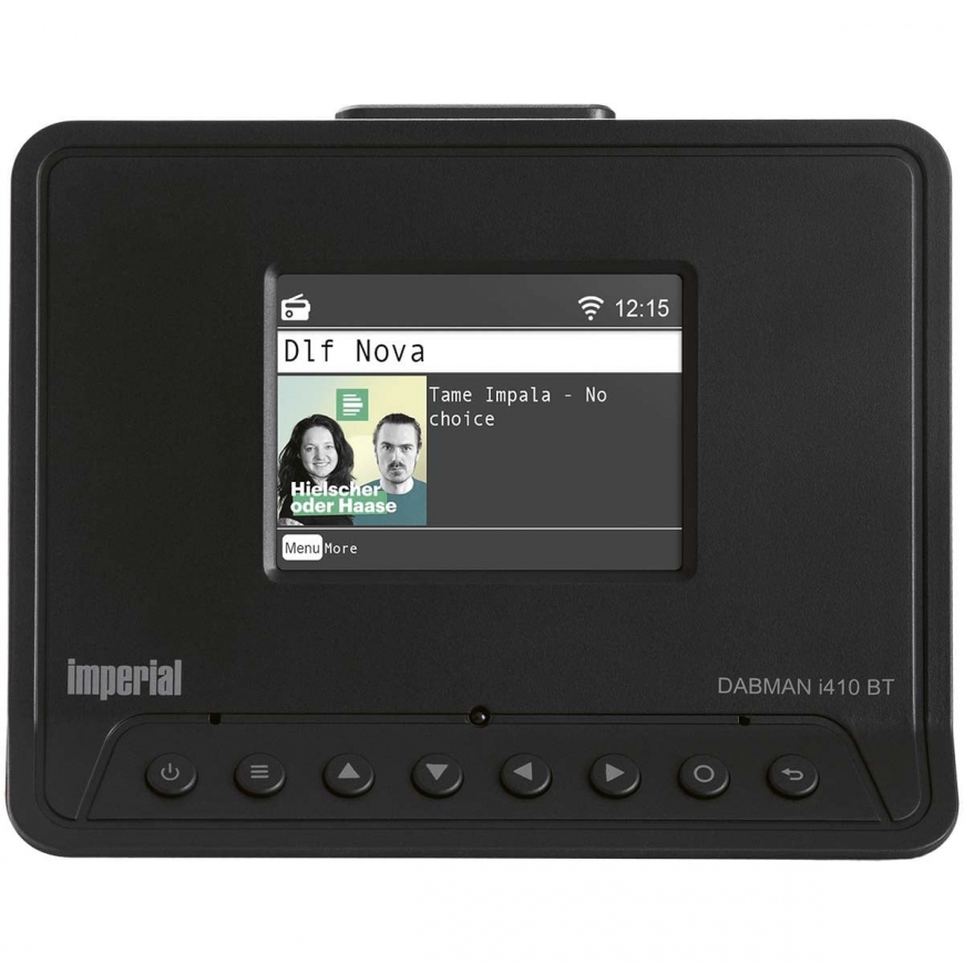 Imperial DABMAN i430BK hübriidiraadio Bluetooth-funktsiooniga – 2