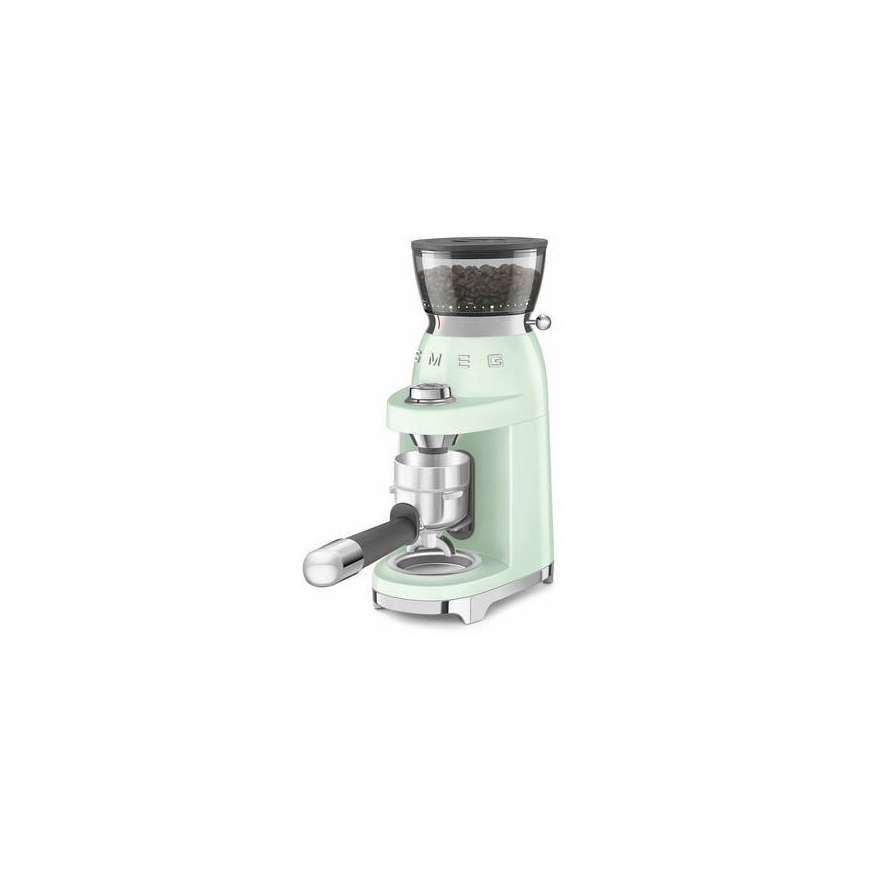 Smeg CGF03PGEU 50’s Style Coffee Grinder Pastel green