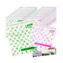 40-Pack Ziplock Food Bags, 229163, VILDE 40-Pack Ziplock Food Bags, 229163, VILDE