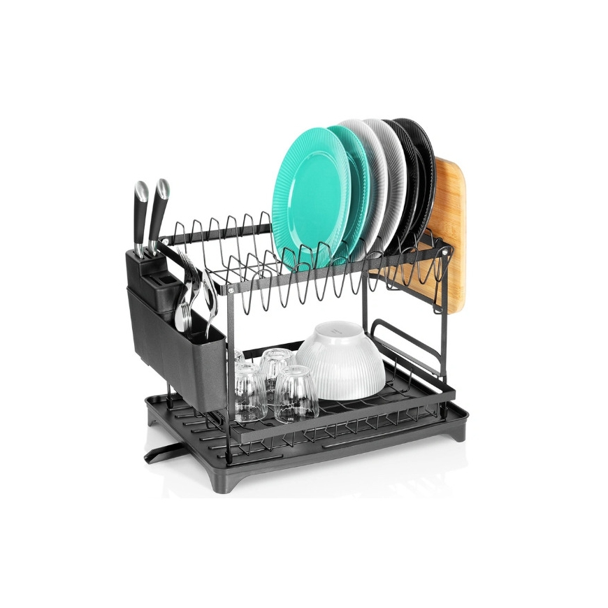 Two-tier Dish dryer Rack, 42 x 29 x 36.5 cm, 229298, VILDE