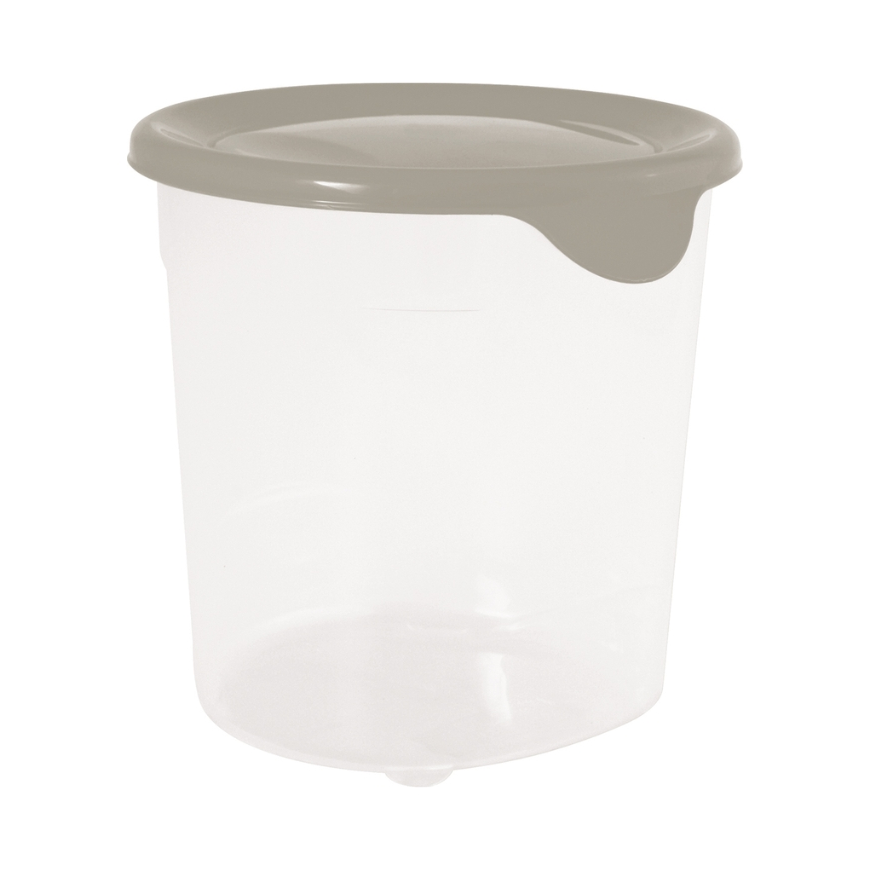 Food container round 1L Fresh&Go beige