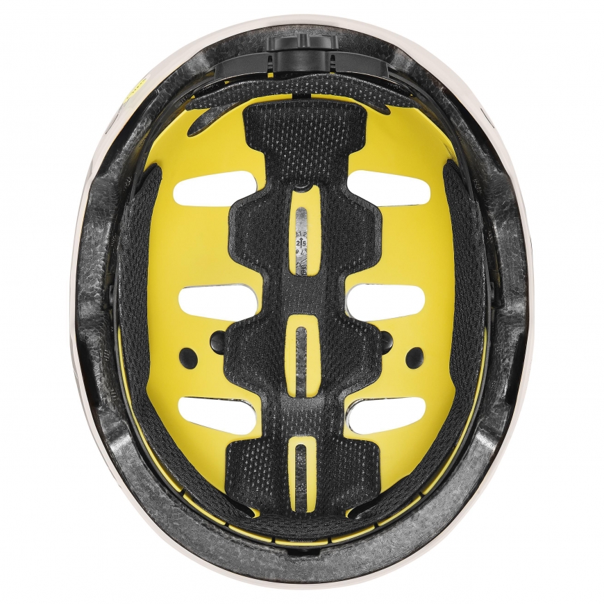 Uvex Kid 4 Style MIPS dviračių šalmas 55 - 58 cm, dirt šiltai pilkas matinė spalva – 3