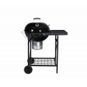 Anton Oliver Fire 57 cm enamelled charcoal grill with side table
