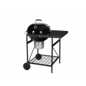 Anton Oliver Fire 57 cm enamelled charcoal grill with side table